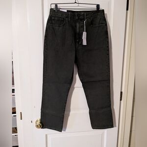 Outerknown S.E.A. Straight Leg 100% Cotton Jeans, Dark Green
